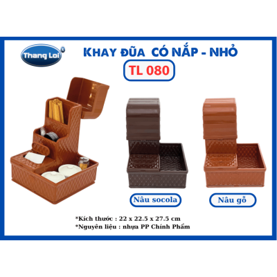 KHAY ĐŨA CÓ NẮP - NHỎ  TL 080